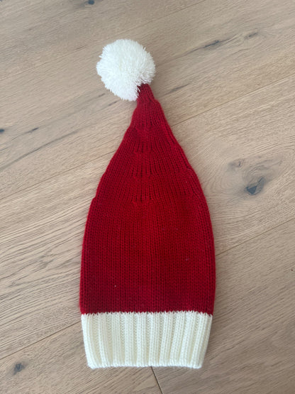 0-12 months knit santa hat , Kids 12 Month (9-12M)