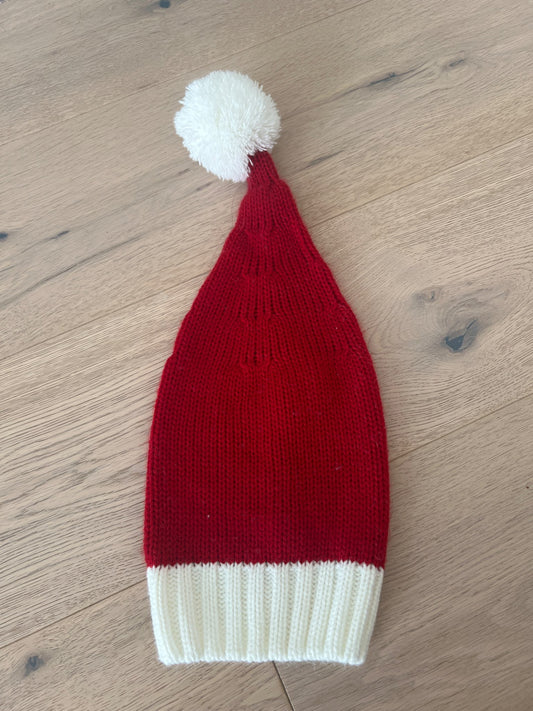 0-12 months knit santa hat , Kids 12 Month (9-12M)