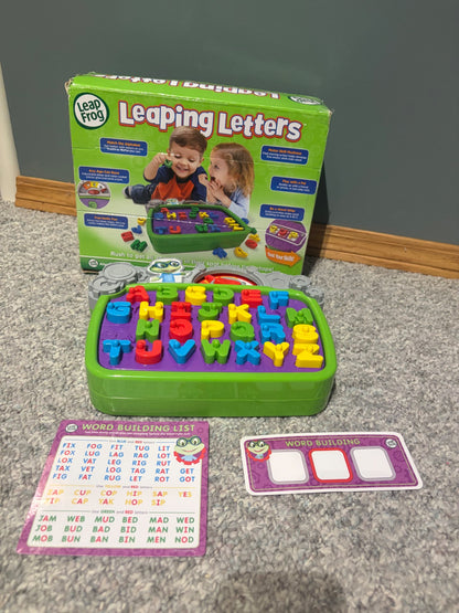 Leaping letters