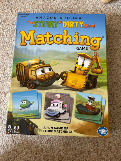 BNWT The Stinky & Dirty Matching Game