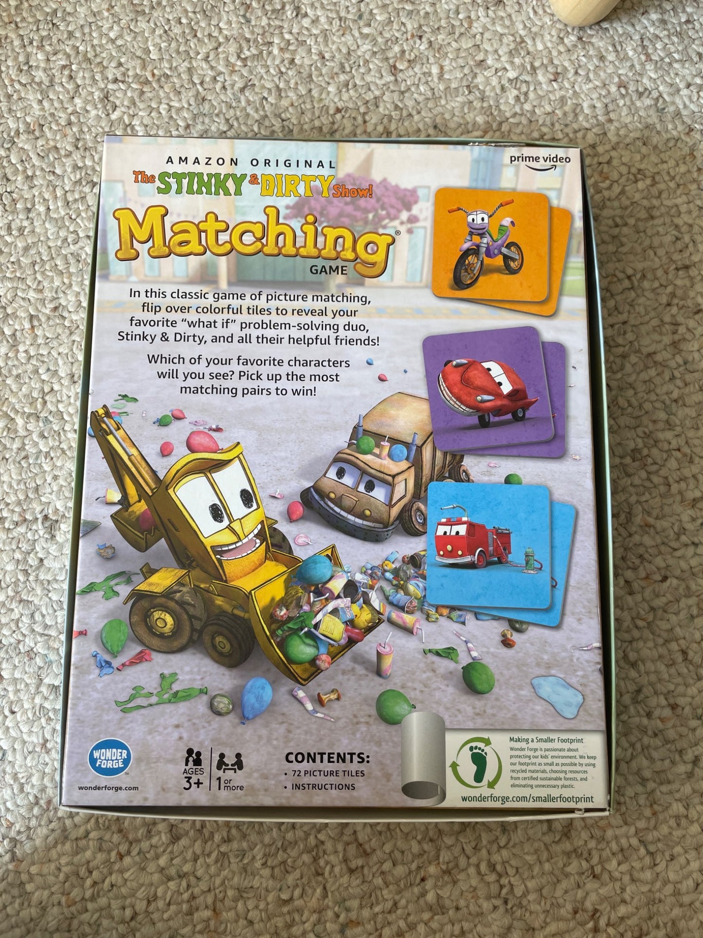 BNWT The Stinky & Dirty Matching Game