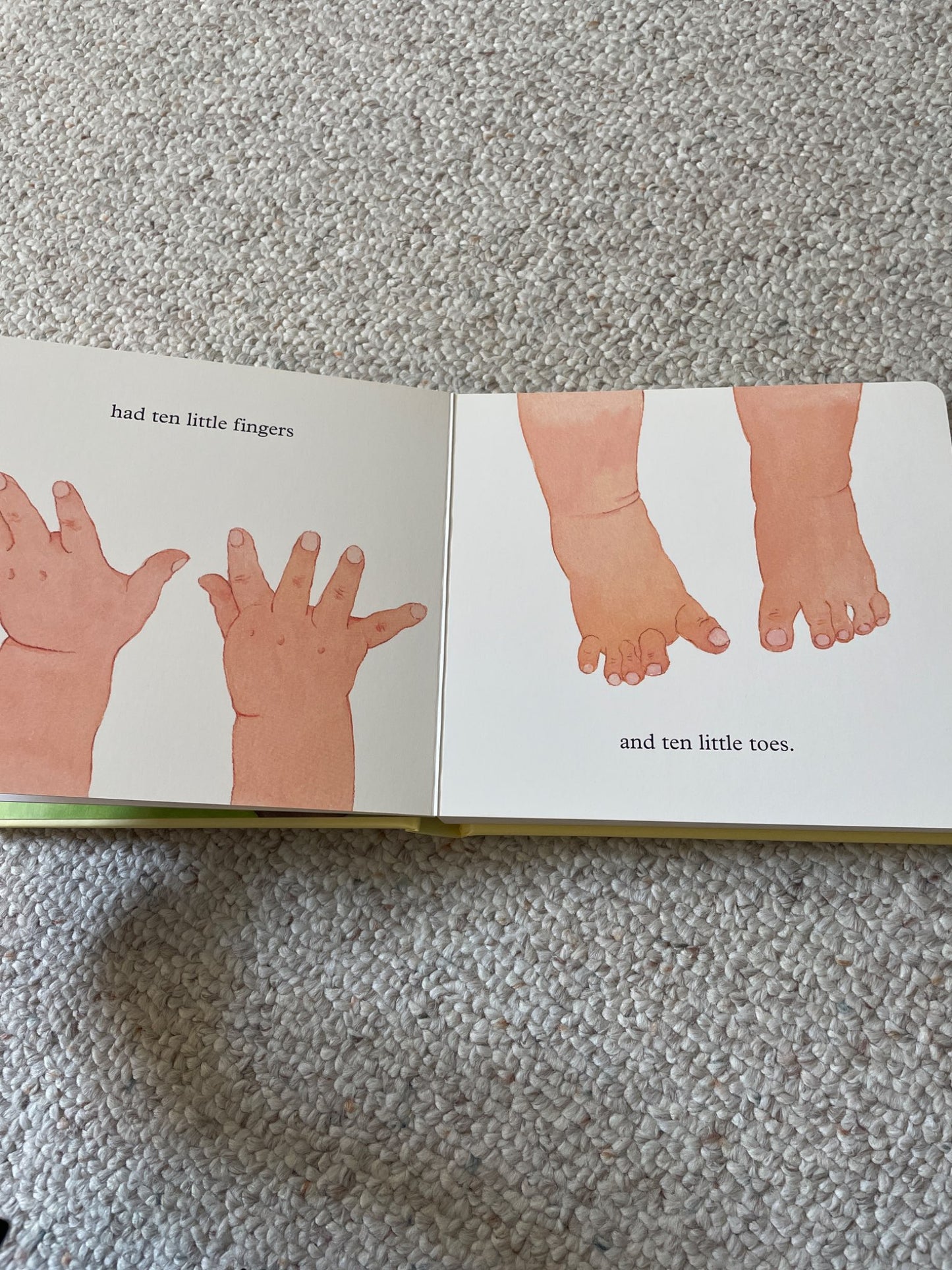 Ten Little Fingers Book