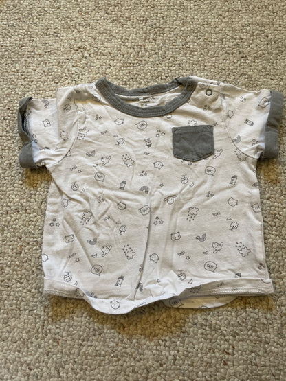 3 Short Sleeve & 2 Long Sleeve Bundle , Kids 12 Month (9-12M)