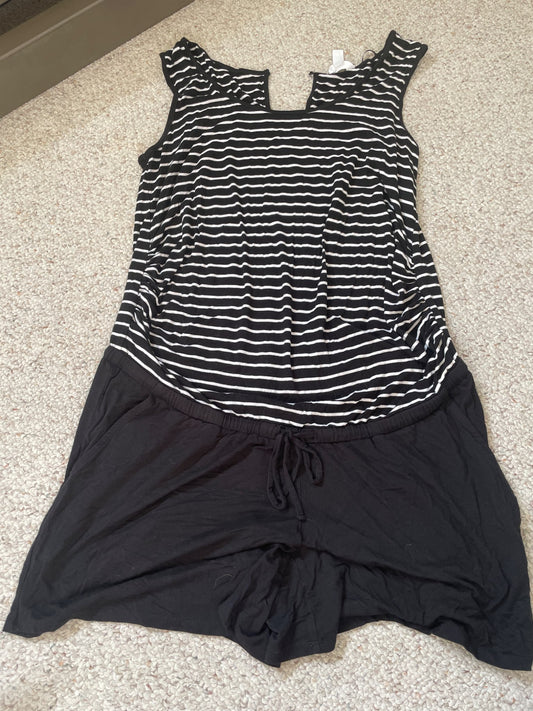 Thyme Short Romper , Maternity M (8-10)