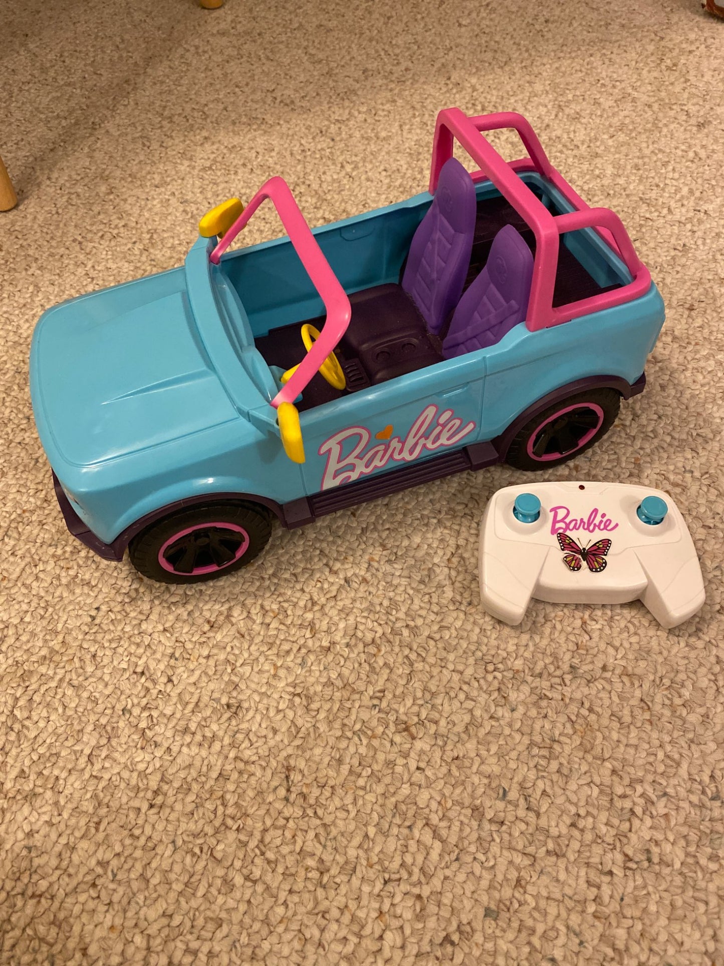 RC Barbie Car