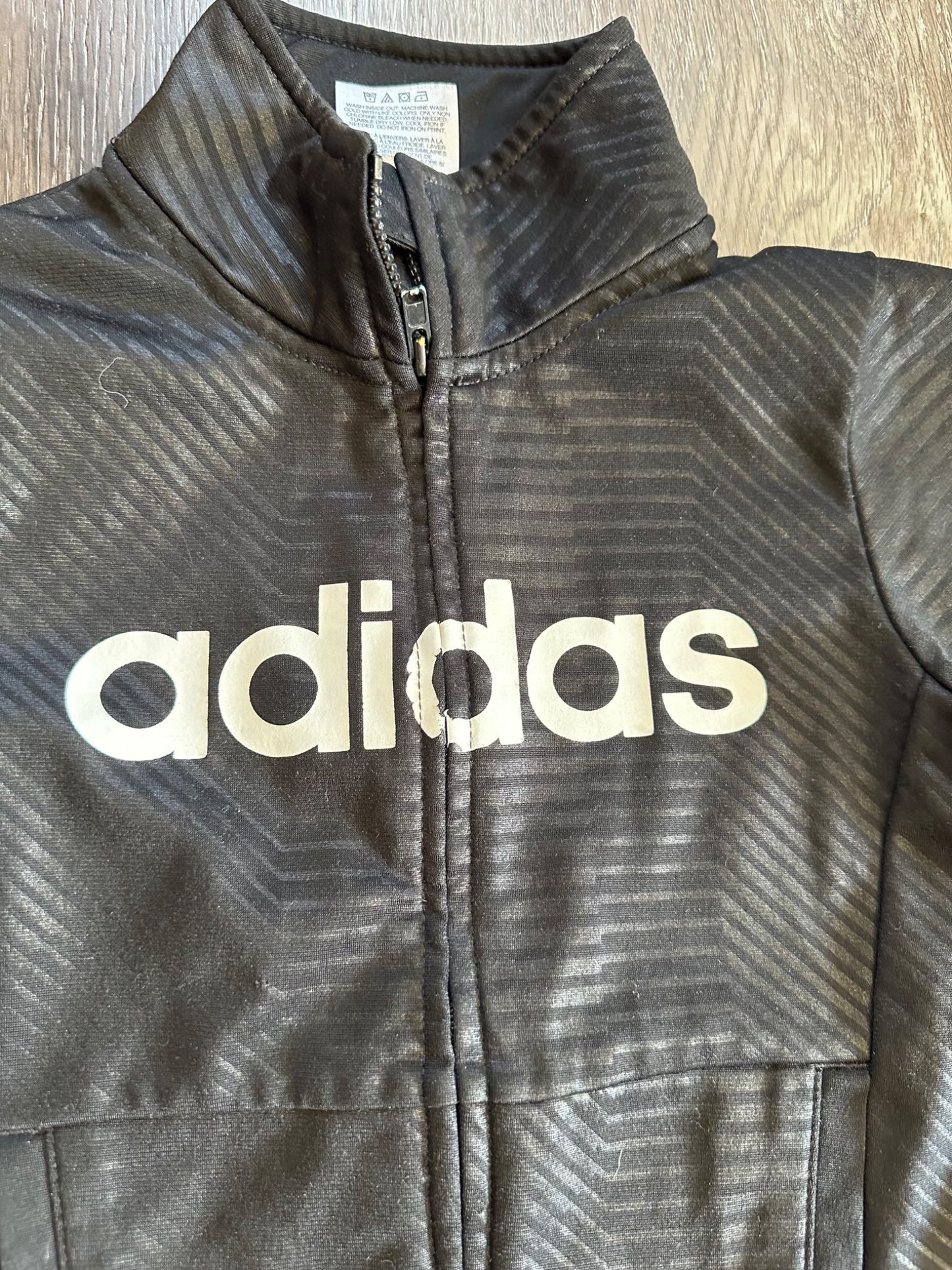 Two Adidas zip up sweaters, 4T , Kids 4/4T