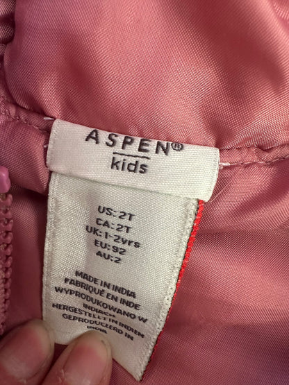 Pink Aspen Kids Vest, 2T, EUC, Kids 2T