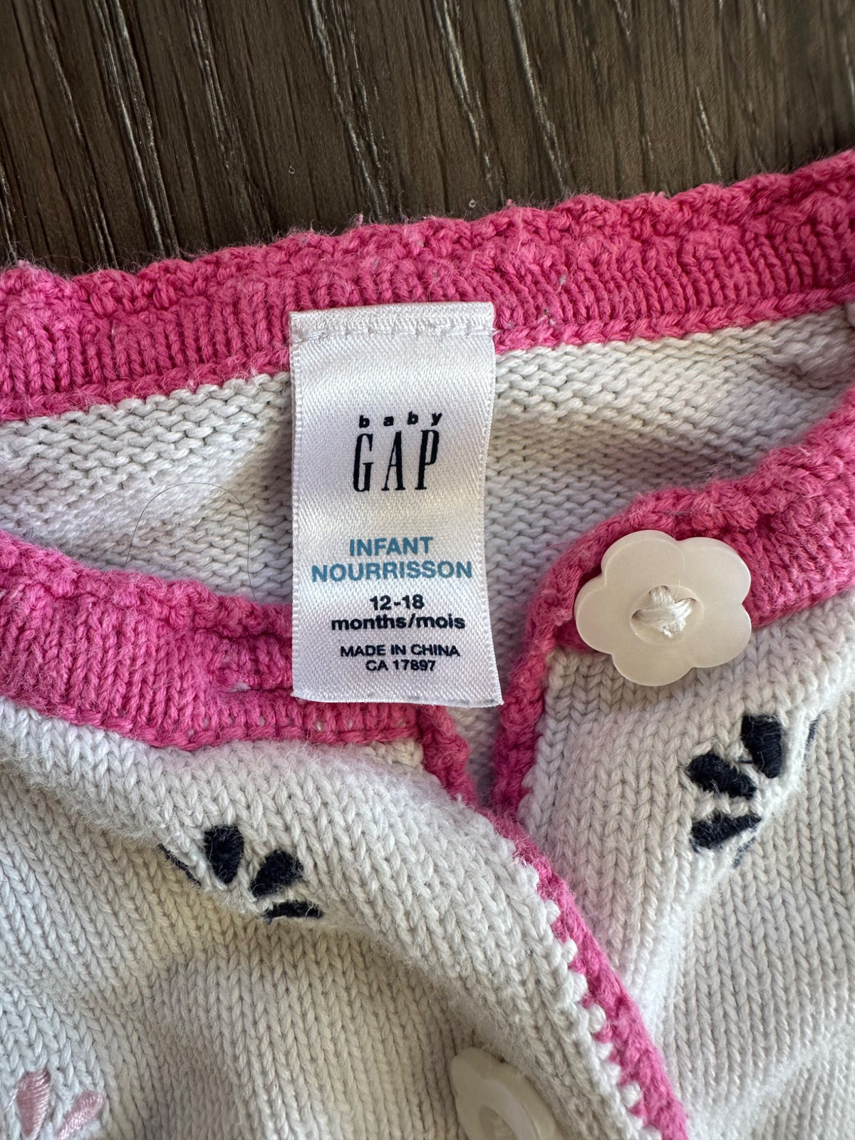 Baby Gap Sweater, 12-18 months, VGUC, Kids 18 Month (12-18M)
