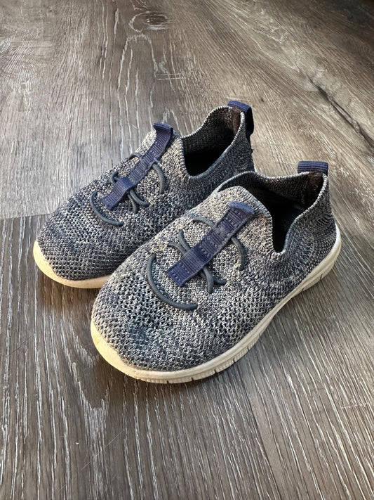 Blue slip on sneakers, size 8, VGUC , Shoes 8 (Toddler:2-4yr)