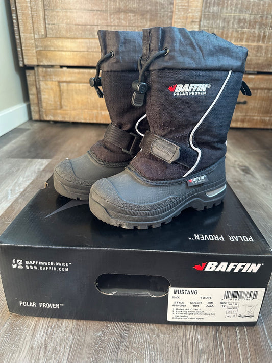 Baffin Mustang Snowboots, Very Warm, Size 12, VGUC , Shoes 12 (Toddler:2-4yr)