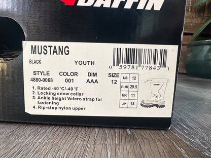 Baffin Mustang Snowboots, Very Warm, Size 12, VGUC , Shoes 12 (Toddler:2-4yr)