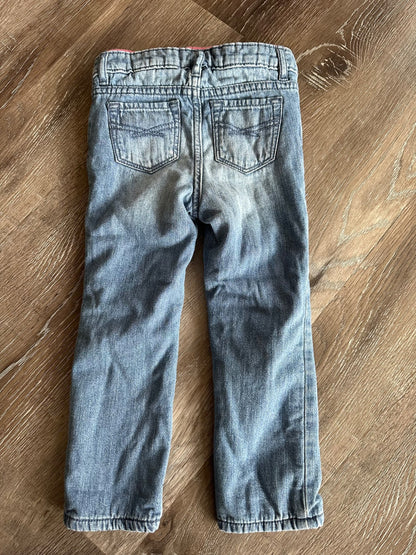 Baby Gap fleece lined jeans, Size 3, VGUC, Kids 3T