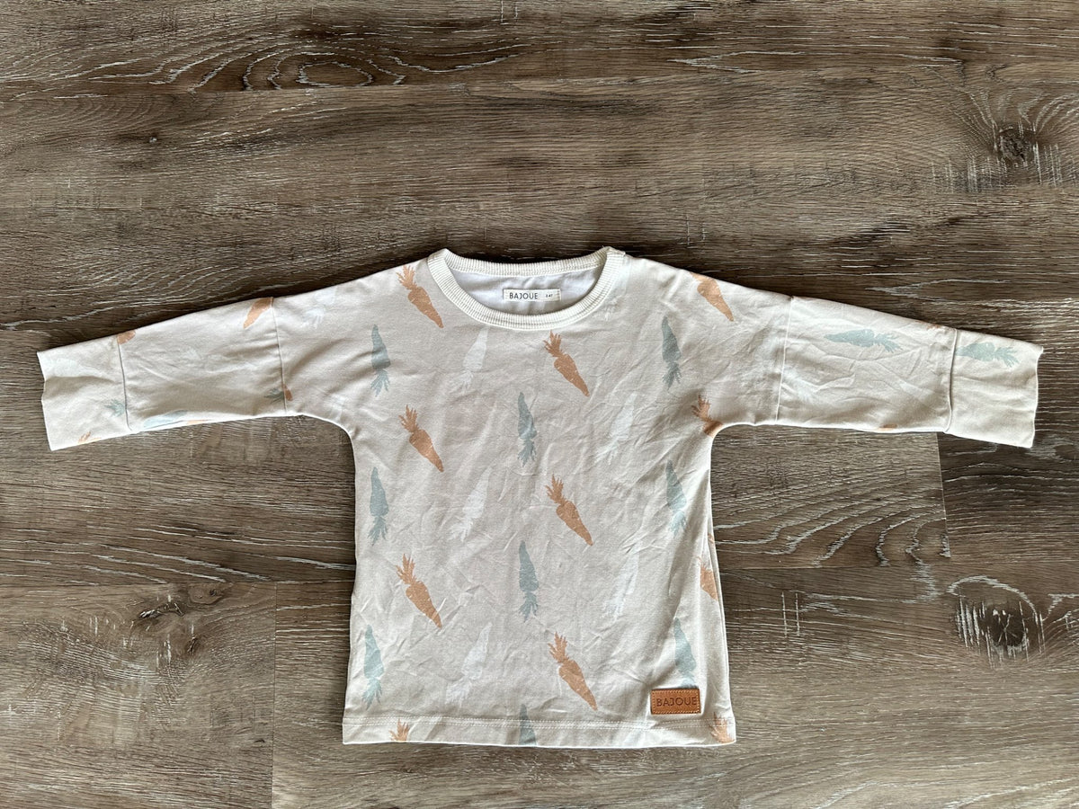 Bajoue long sleeved top, Size 2-4, like new, Kids 3T
