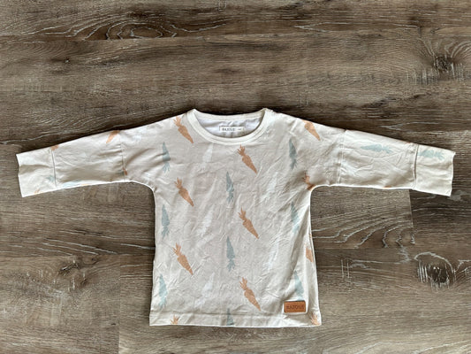 Bajoue long sleeved top, Size 2-4, like new, Kids 3T