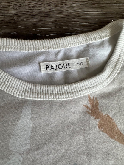 Bajoue long sleeved top, Size 2-4, like new, Kids 3T