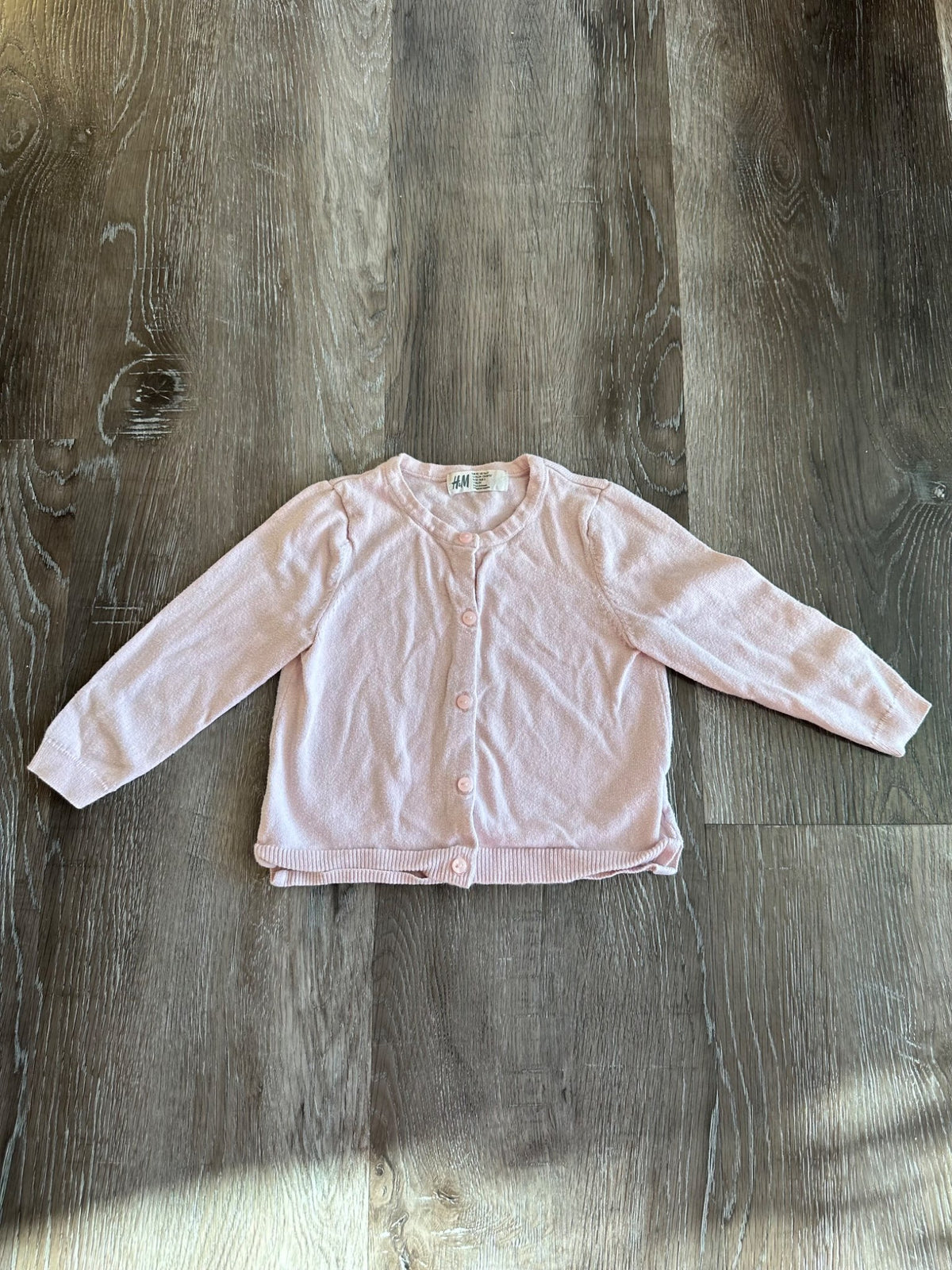 H & M Cardigan, Pink, Size 18-24 months, VGUC, Kids 24 Month (18-24M)