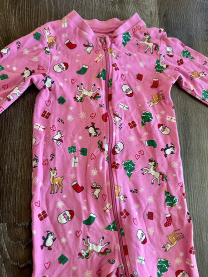 Christmas pajamas and leggings, Size 3T, EUC, Kids 3T