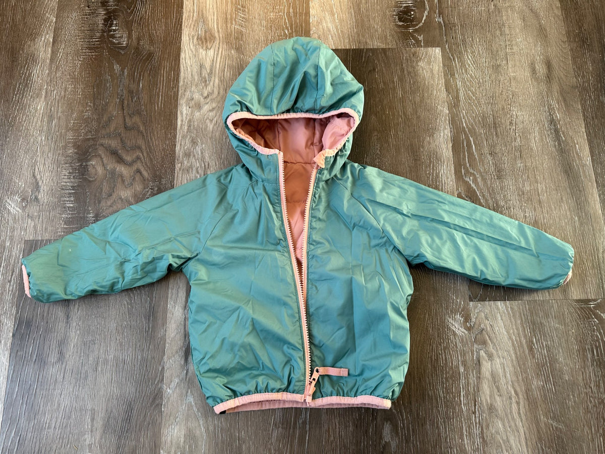 MEC reversible jacket, pink/teal, Size 3, VGUC , Kids 3T