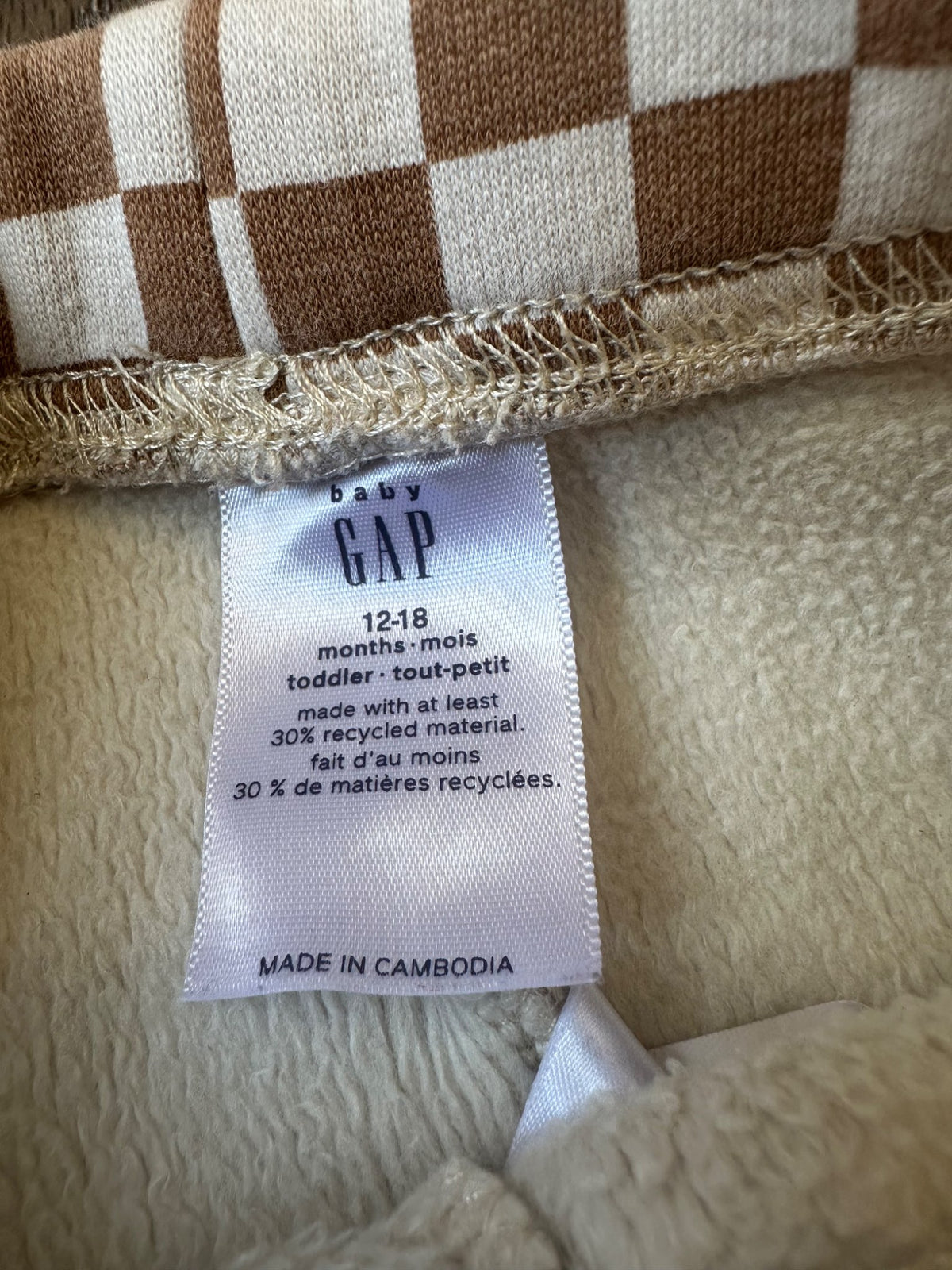 Two pairs winter leggings, gap/Zara, size 12-18 months, EUC, Kids 18 Month (12-18M)