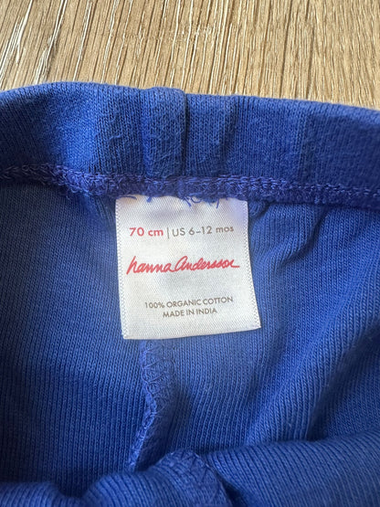Hanna Andersson Winter dress with leggings, Size 6-12 months, EUC, Kids 12 Month (9-12M)