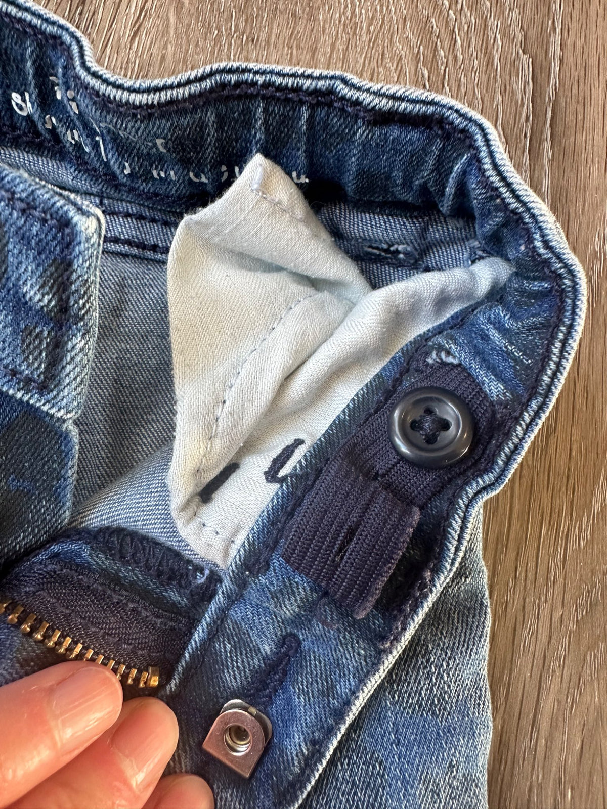 Gap jeans with animal print, Size 3, VGUC , Kids 3T