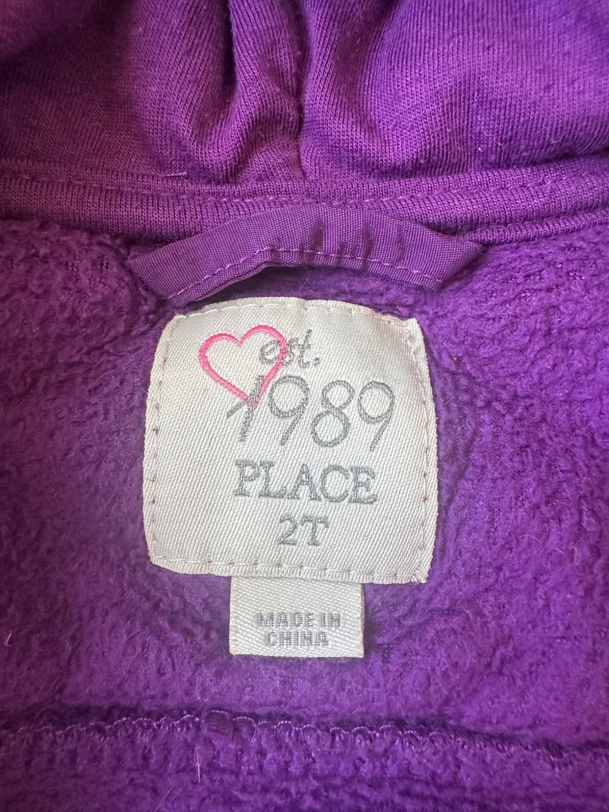 Fleece Zip-up Top, Size 3, VGUC, Kids 3T