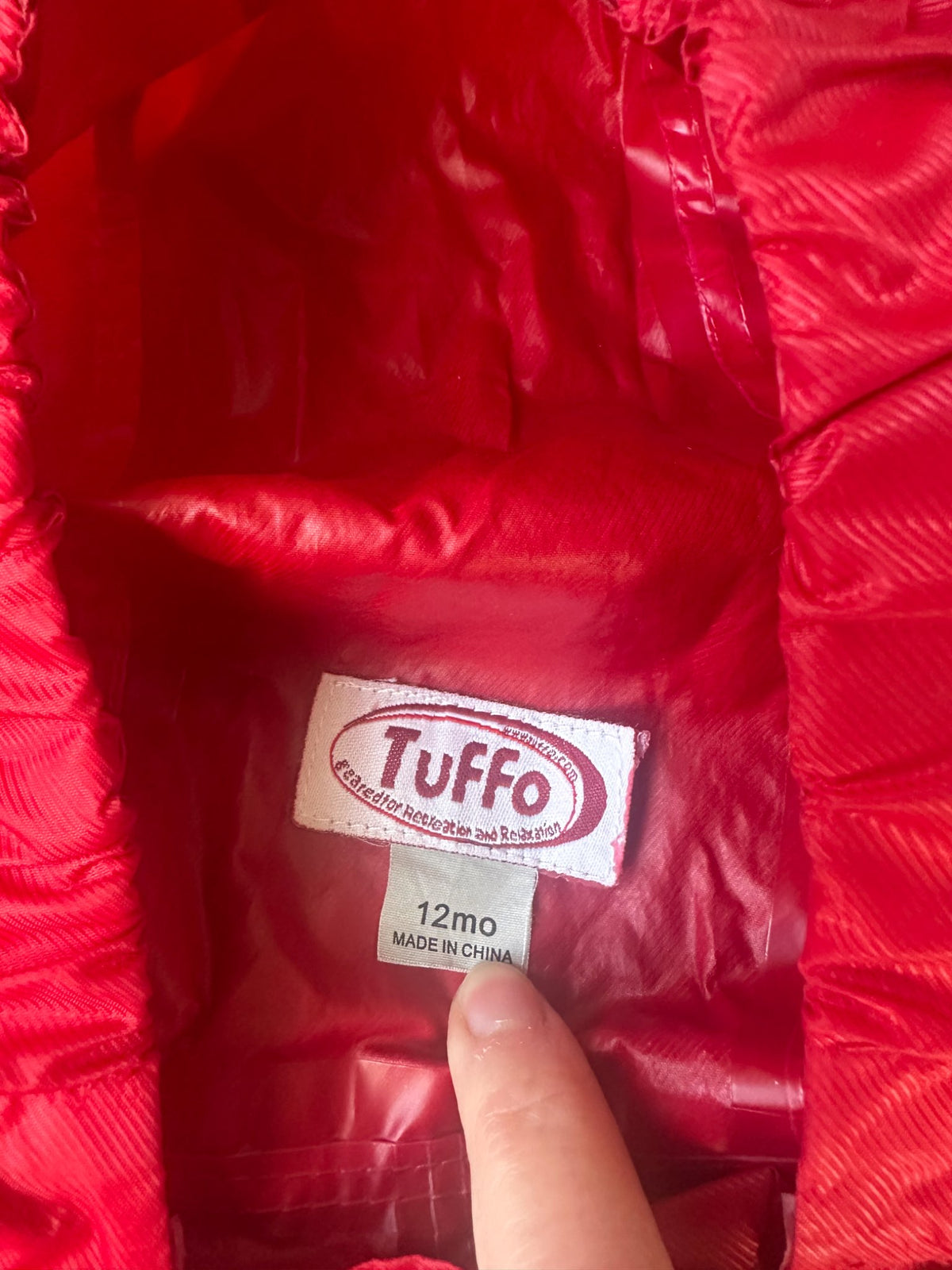 Tuffo Rain Suit, Size 12 months, VGUC , Kids 12 Month (9-12M)
