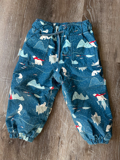 Jan and Jul Waterproof Fleece-lined Pants, size 1, EUC, Kids 24 Month (18-24M)