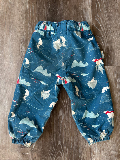 Jan and Jul Waterproof Fleece-lined Pants, size 1, EUC, Kids 24 Month (18-24M)