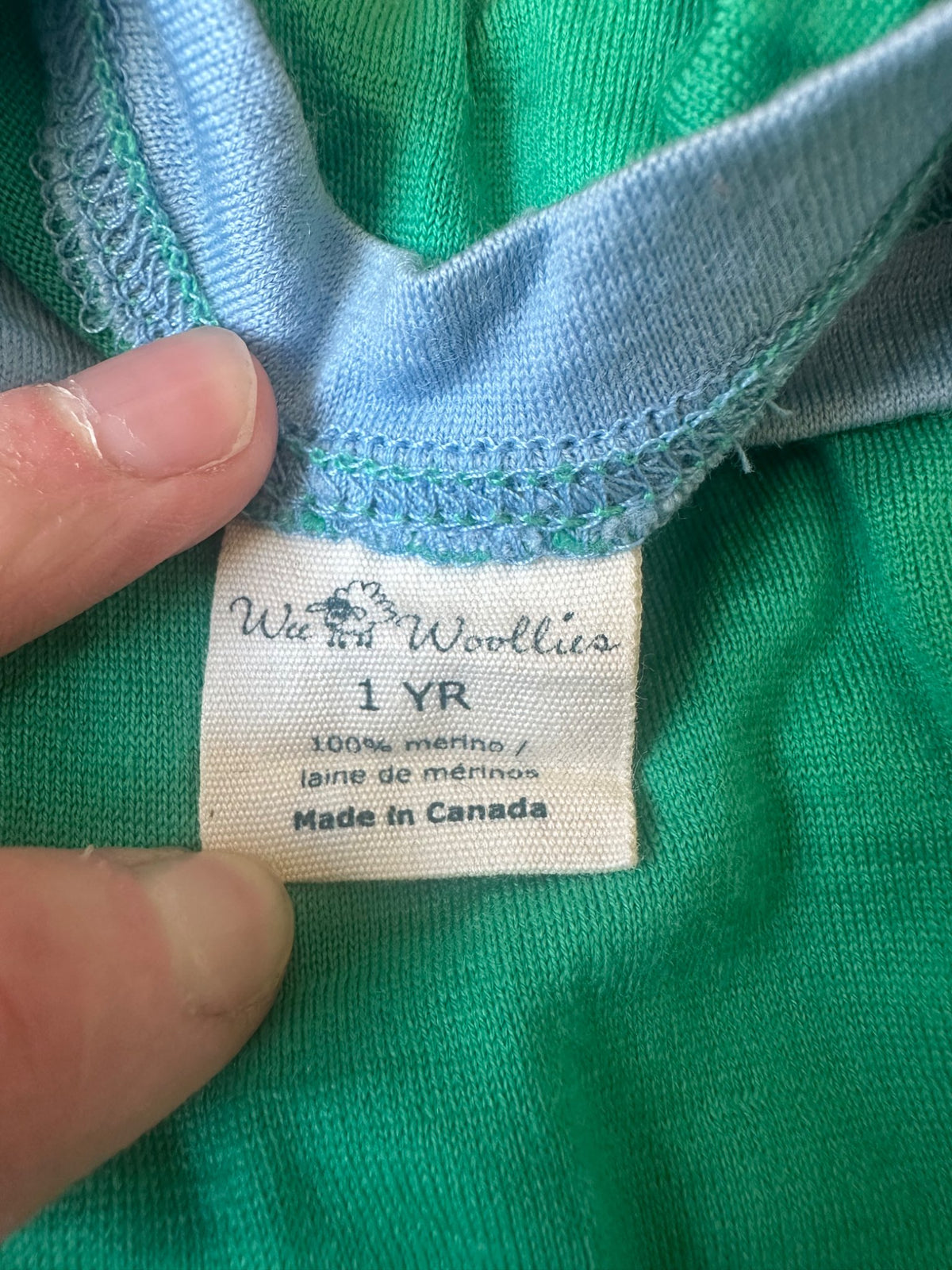 Wee Woolies merino wool base layer set, Size 1, EUC, Kids 24 Month (18-24M)