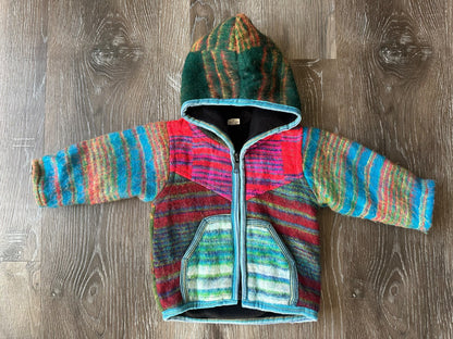 Wool Jacket, Size 6-12 months, EUC, Kids 12 Month (9-12M)