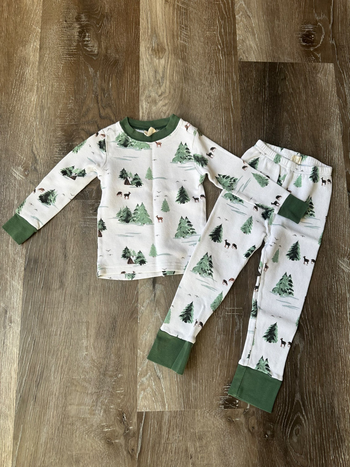 Millie and Moose Organic cotton pajamas, Size 2T, EUC , Kids 2T