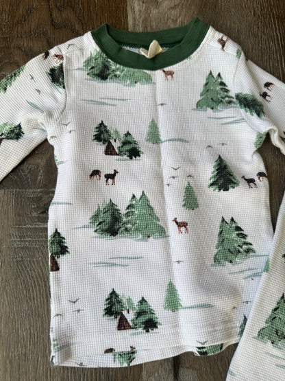Millie and Moose Organic cotton pajamas, Size 2T, EUC , Kids 2T