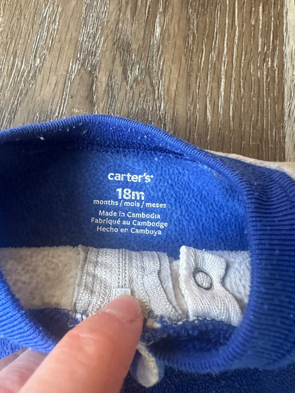 Fleece Pajamas x2, Size 18 months VGUC , Kids 18 Month (12-18M)