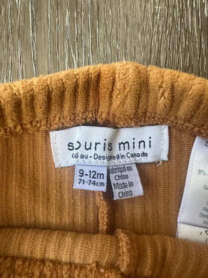 Souris Mini Ribbed leggings, Size 9-12 months, EUC, Kids 12 Month (9-12M)