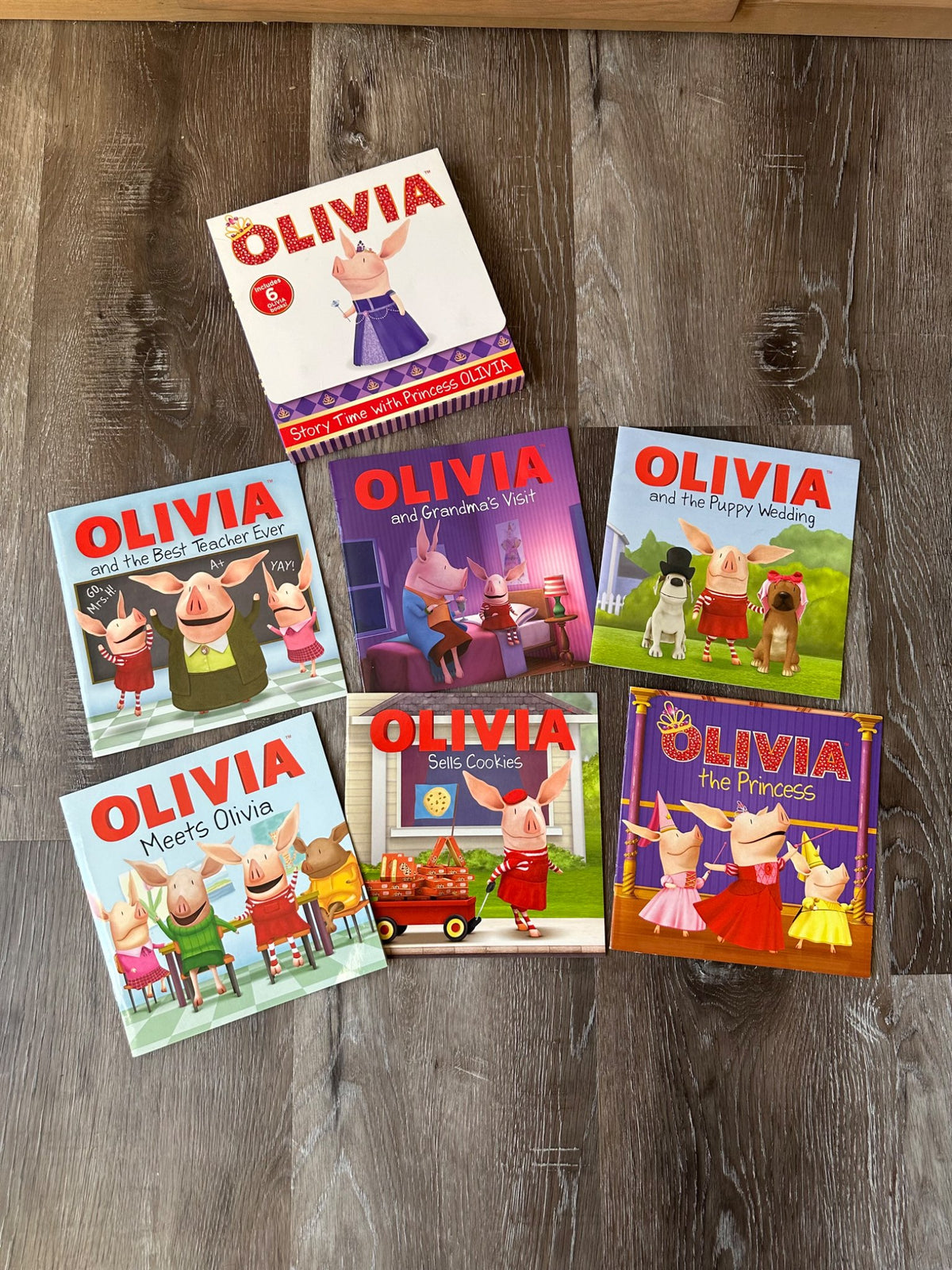 Princess Olivia book collection (6 books)