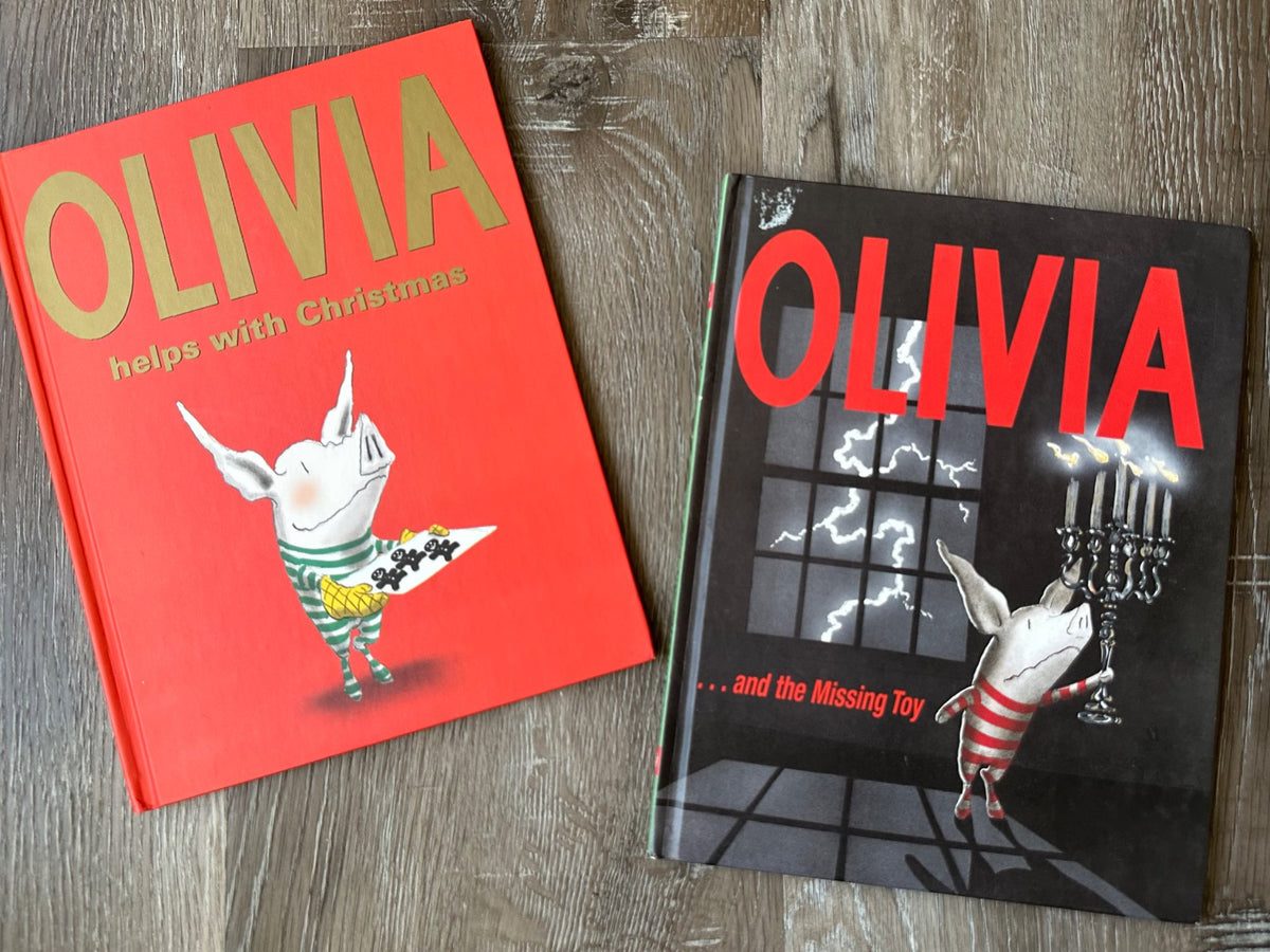 2 Hardcover Olivia Books
