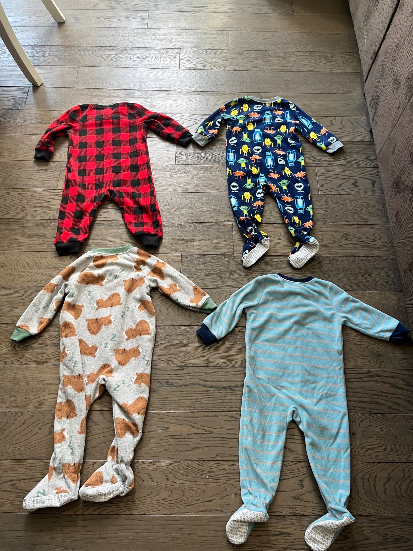 Toddler Fleece PJ Bundle, Carters, 18 months, Kids 18 Month (12-18M)