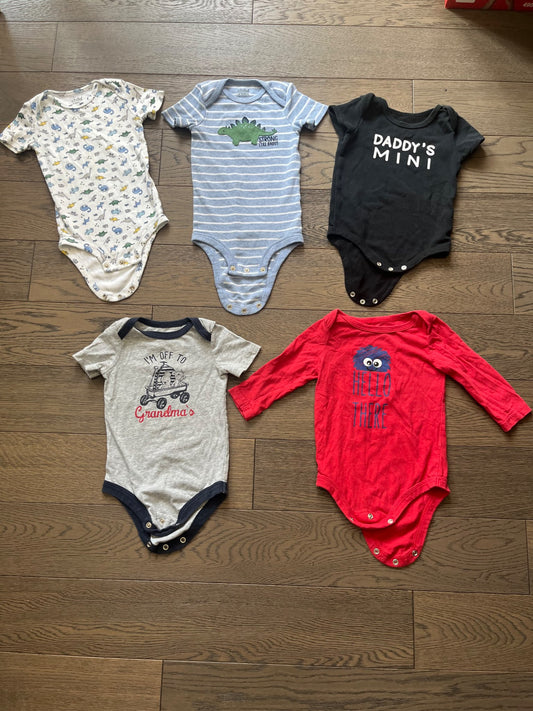 Boys Onsie Bundle, 6-12 months, Kids 12 Month (9-12M)
