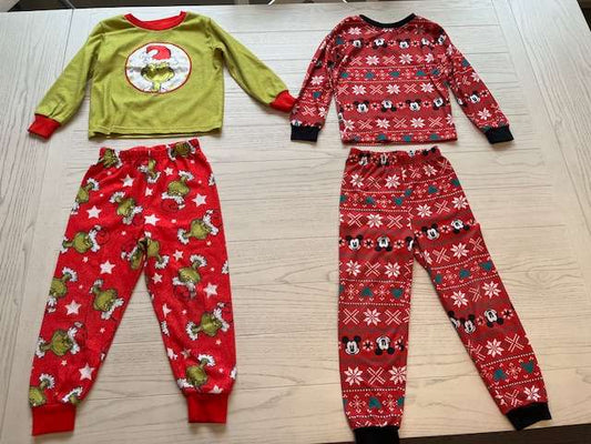 Holiday Pajama Sets Bundle, 4T, Kids 4/4T