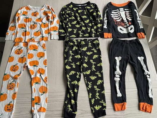Halloween PJ Sets Bundle, 4T, Kids 4/4T