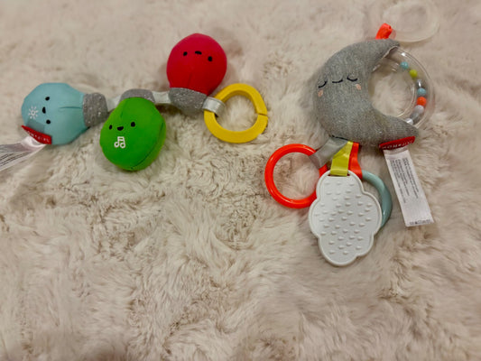 Stroller and car seat toys