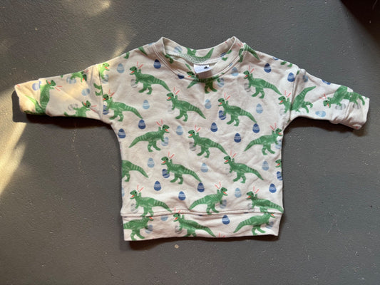 Dino Easter sweater - dear aspen , Kids 9 Month (6-9M)