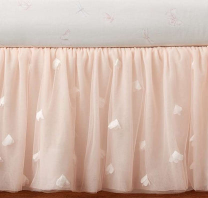 Monique Lhuillier Ethereal Tulle Crib Skirt - Pottery Barn (MSRP $194)