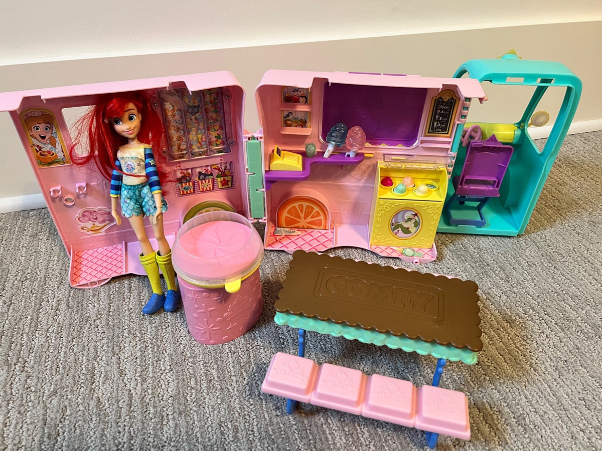 Disney Princess Sweet Treats Truck + Ariel Doll