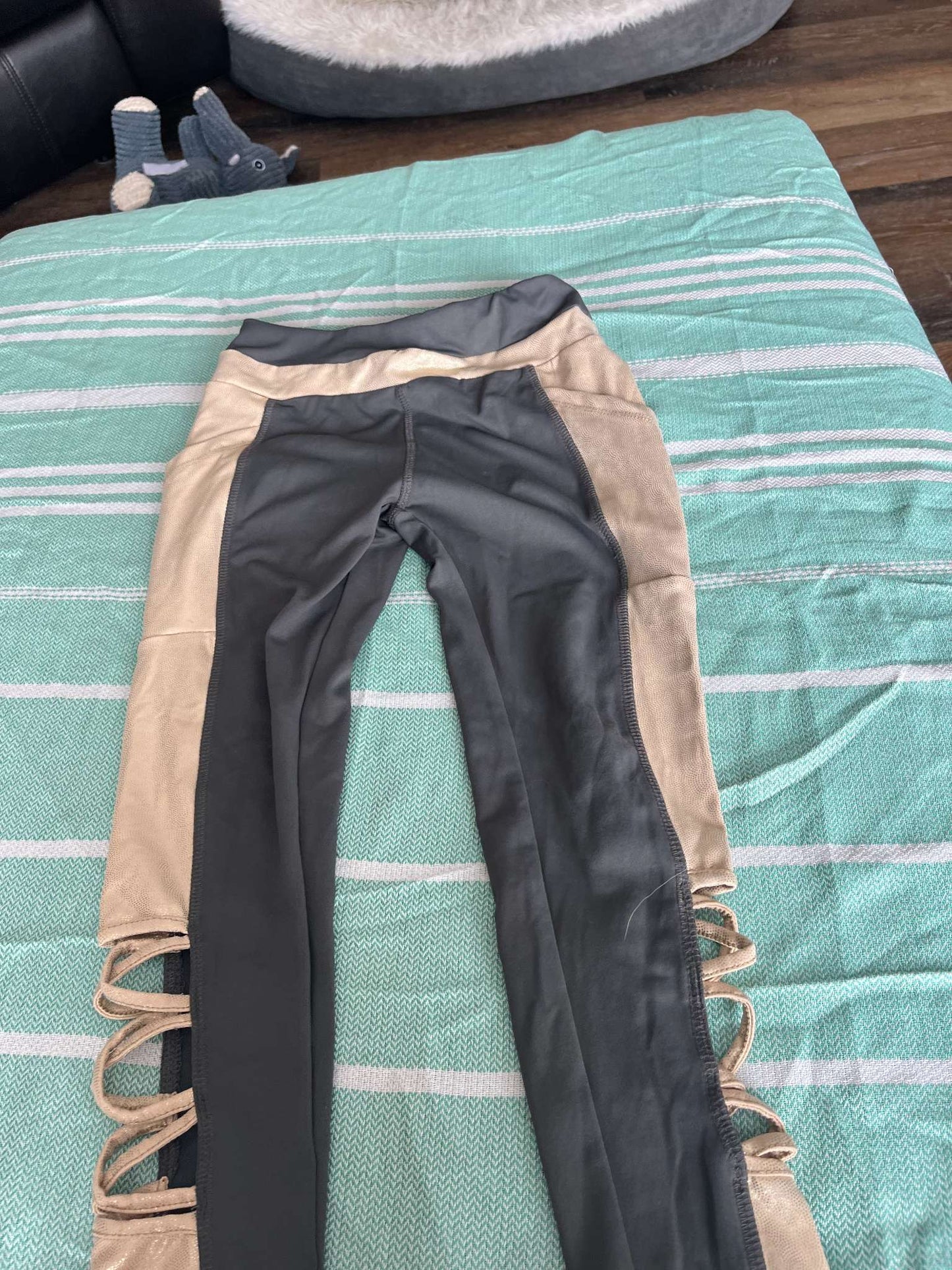 Justice Cut Out Leggings - Size 7-8, Kids 7