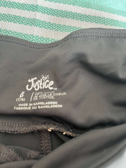 Justice Cut Out Leggings - Size 7-8, Kids 7