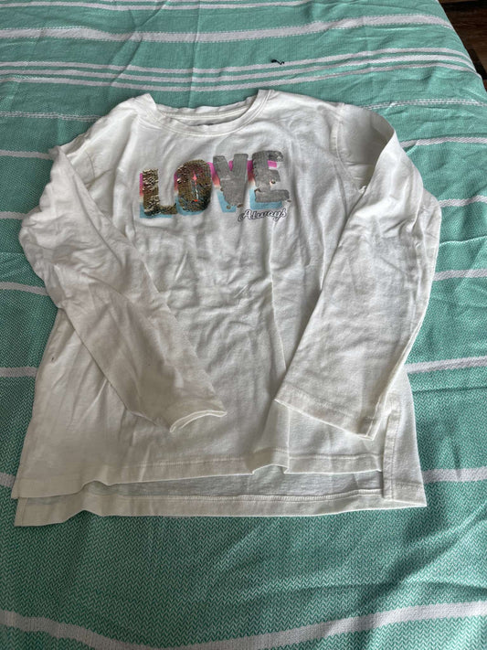 George Long Sleeved Shirt - Love Always - Size 7-8, Kids 7