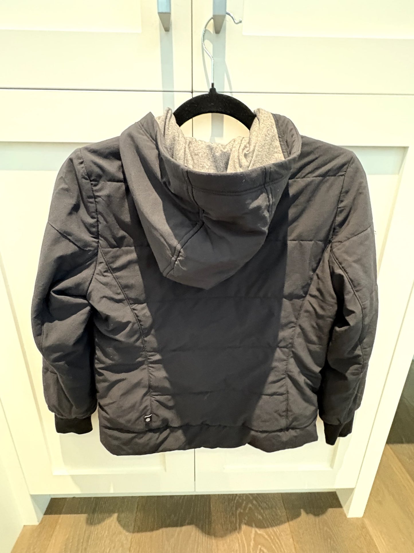 VGUC Athleta Girl Jump to it Jacket Size M/8-10 Hooded Coat , Kids 10
