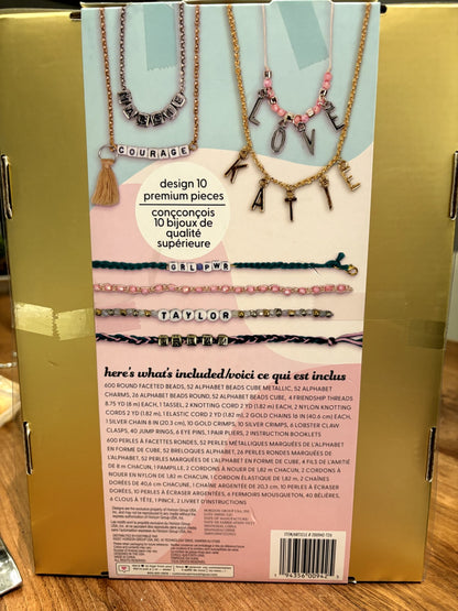 NEW - True2U D.I.Y Personalized Jewelry Kit